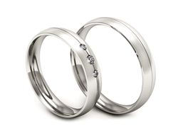 Złote Obrączki z diamentami złoto 585 - P40150T156bmp