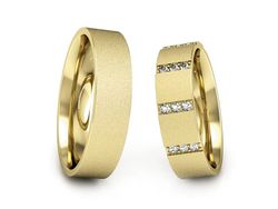 Obrączki z diamentami soczewkowe obrączki - P50140T59zms