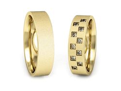 Obrączki zlote z diamentami złoto próba 585 - P50140T63zms