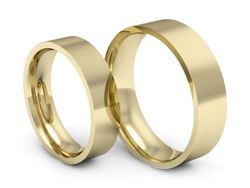 Obrączki żółte złoto obrączki klasyczne 585 - P5060160T133z