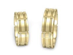 Obrączki żółte złoto obrączki klasyczne 585 - p60145111z