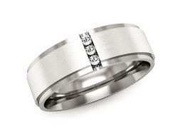 Obrączka złota z brylantami złoto próba 585 - P60170T100b