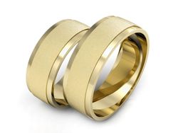 Obrączki żółte złoto obrączki klasyczne 585 - P70110T137zms