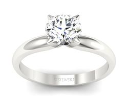 Pierścionek zaręczynowy z palladu z brylantem - pll_w0006br_VS_G