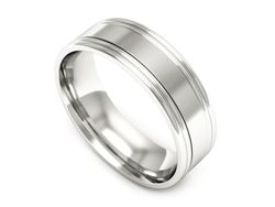 Obrączka pierścionek białe złoto próba 585 - ps60145237b1