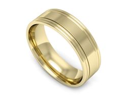 Obrączka pierścionek żółte złoto próba 585 - ps60145237z1