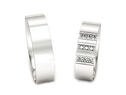 Obrączki platynowe z diamentami platyna 950 - pt_s42br_Vs_H