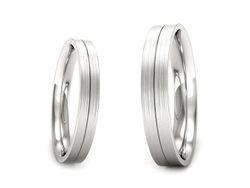 Obrączki białe złoto obrączki klasyczne - S3040150T219bmp