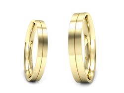 Obrączki żółte złoto obrączki klasyczne 585 - S3040150T219z