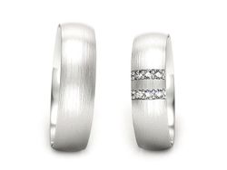 Obrączki z białego złota z diamentami złote - S54150T49bmp