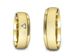 Obrączki z brylantem złote obrączki złoto 14k - S62150357zms