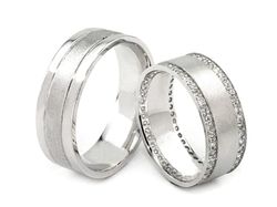 Obrączki z diamentami białe złoto 585 - szer7mm_080ct_VS_o_