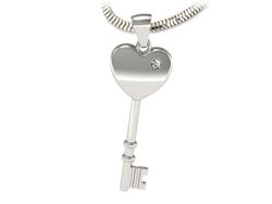 Złota zawieszka Wisiorek z brylantem złoto 14k - W15321b