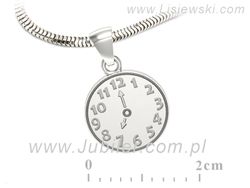 Złoty wisiorek zawieszka białe złoto próby 585 - W15562b
