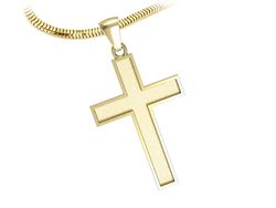 Złoty krzyżyk 14k - ponadczasowa elegancja i styl - W15581z