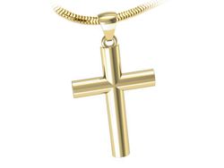 Złoty krzyżyk - ponadczasowa elegancja i wiara - W15582z