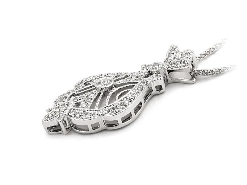Zawieszka z diamentami w białym złocie - wis_lan_bry_032_750 - 3