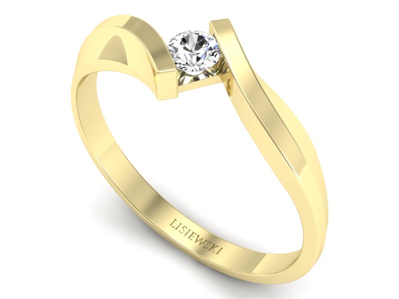 Pierścionek zaręczynowy z diamentem - z1346br_SI_I - 3