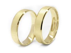 Obrączki żółte złoto obrączki klasyczne 585 - zo430z2ks_45mm